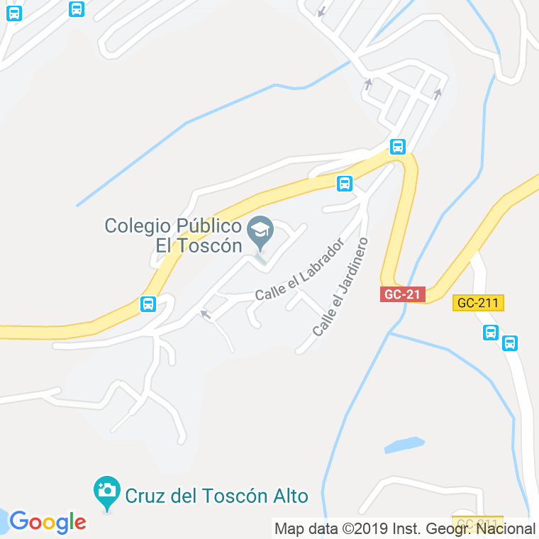 Código Postal de Toscon Alto en Las Palmas