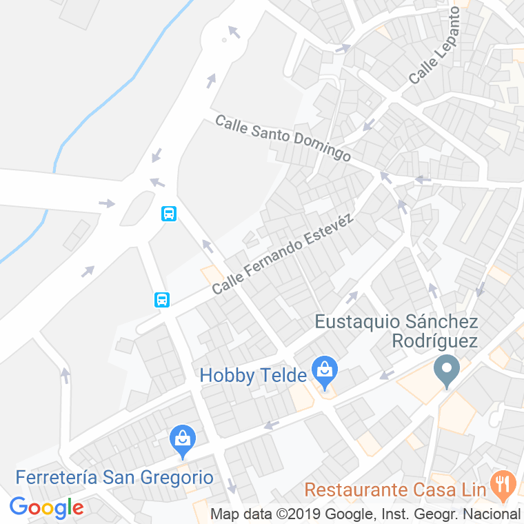 Código Postal calle Fernando Estevez en Telde