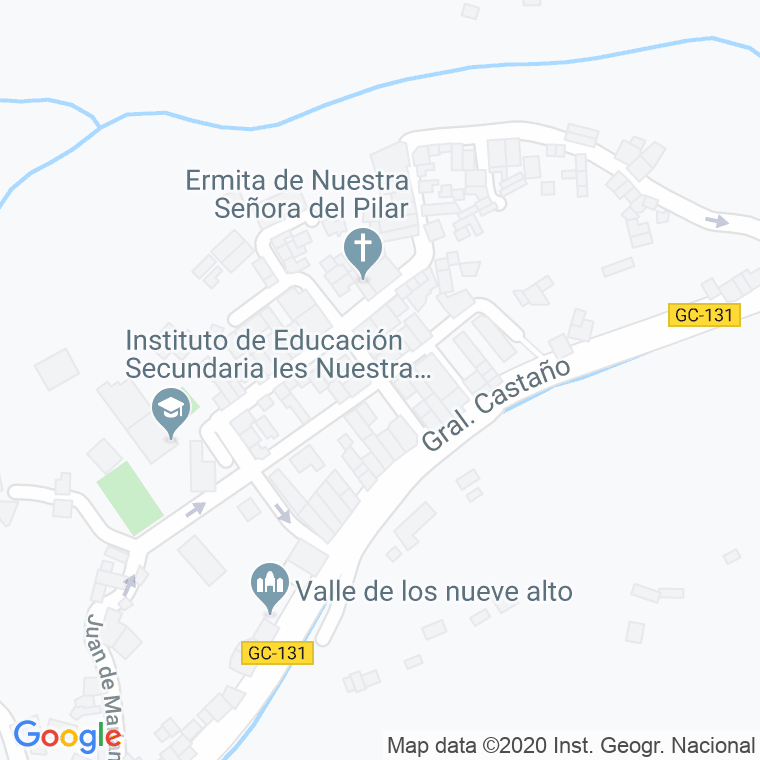 Código Postal calle Extremadura en Telde