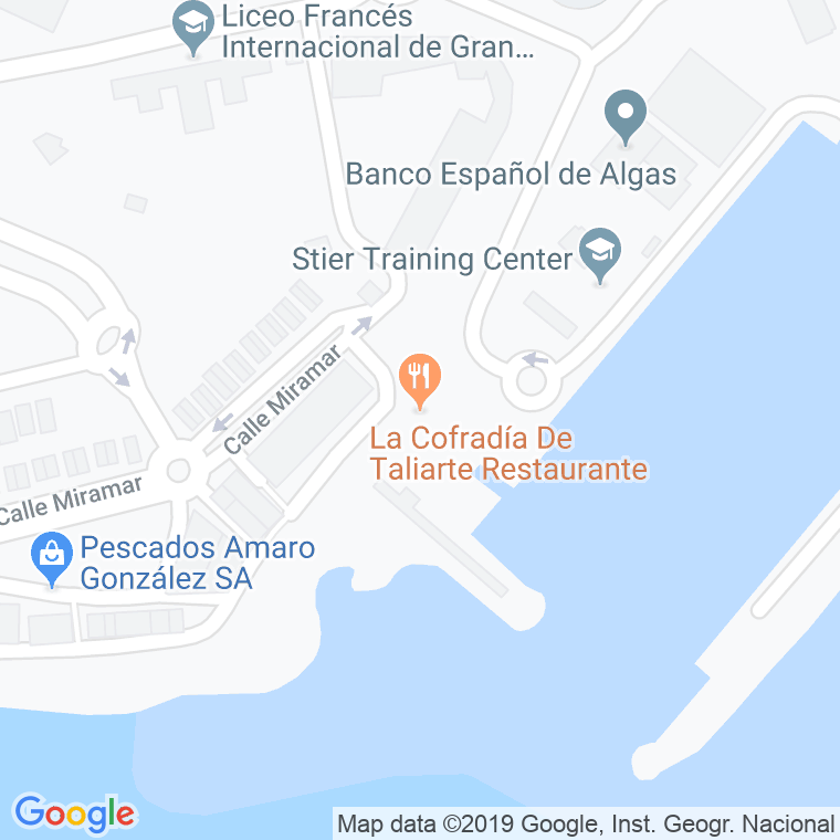 Código Postal calle Playa Del Hombre, paseo Maritimo en Telde