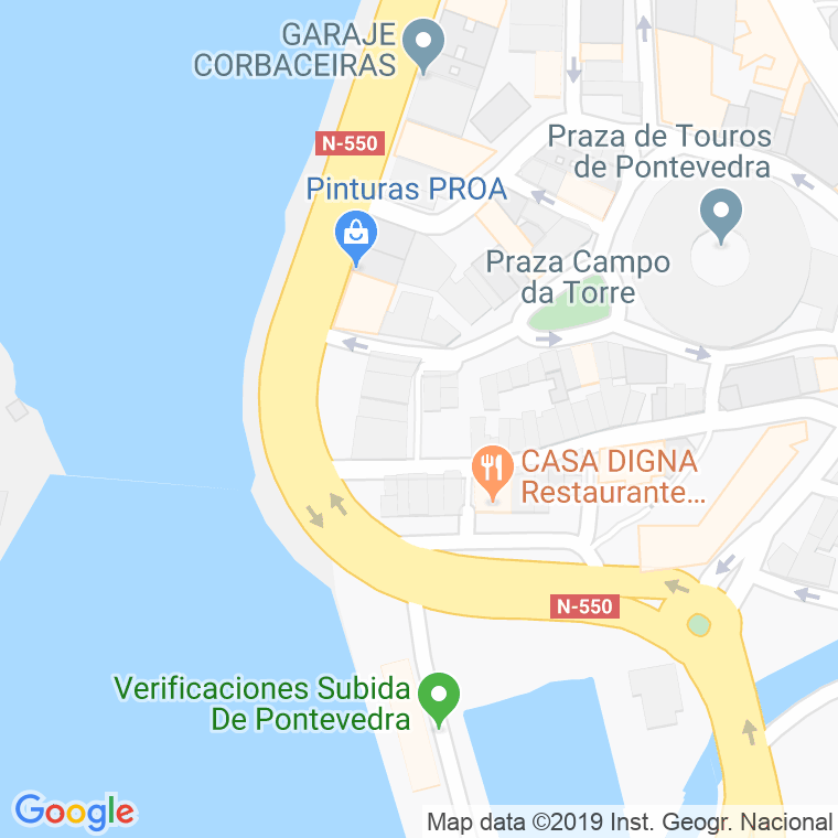Código Postal calle Hermanos Nodales en Pontevedra