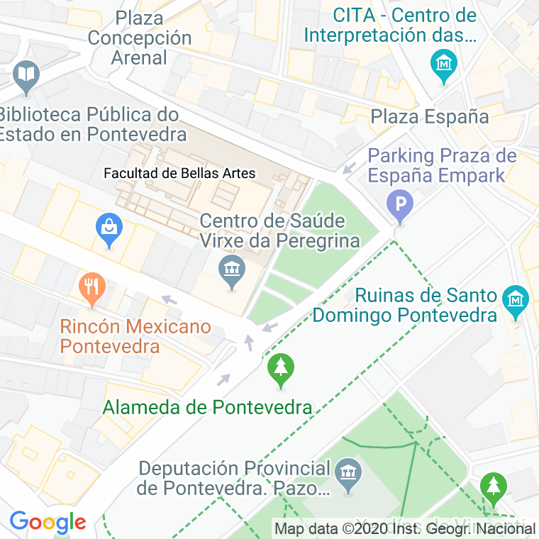 Código Postal calle Maestranza, Da en Pontevedra