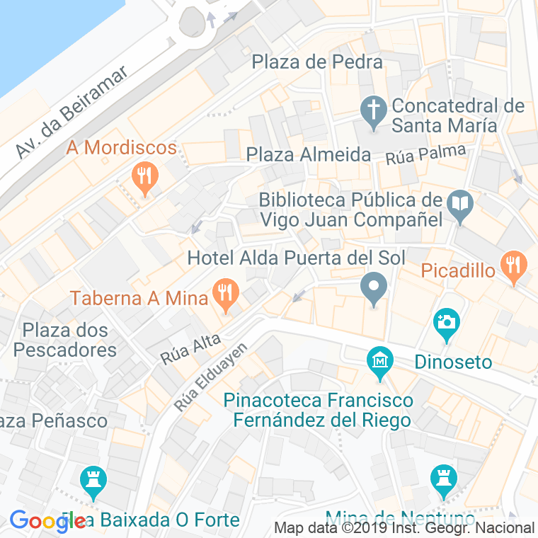 Código Postal calle Caracol en Vigo