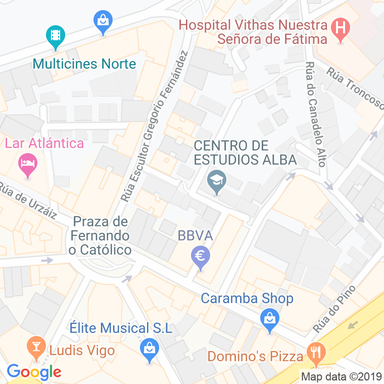 Código Postal calle Esperanto en Vigo