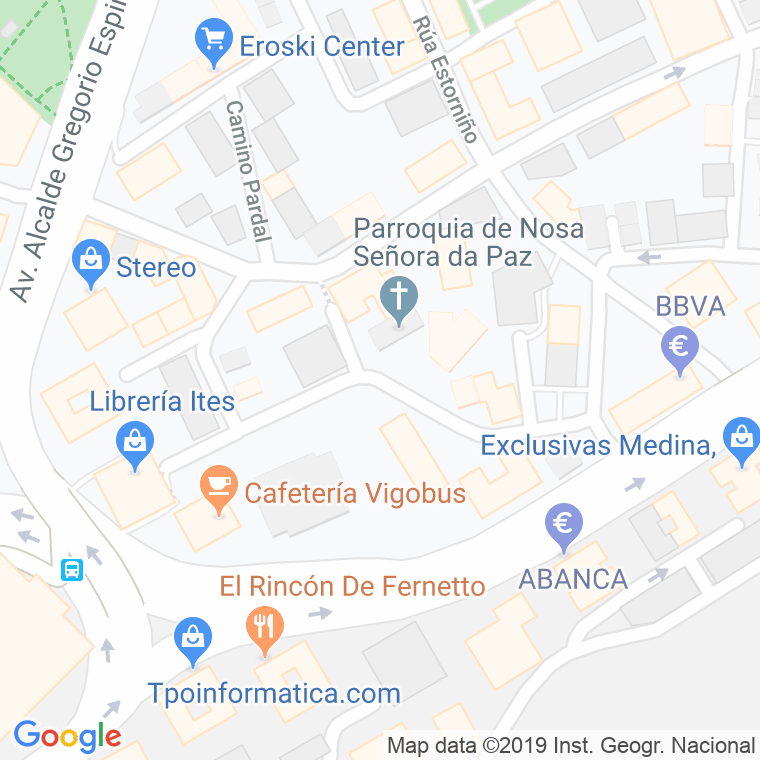 Código Postal calle Gaivota en Vigo