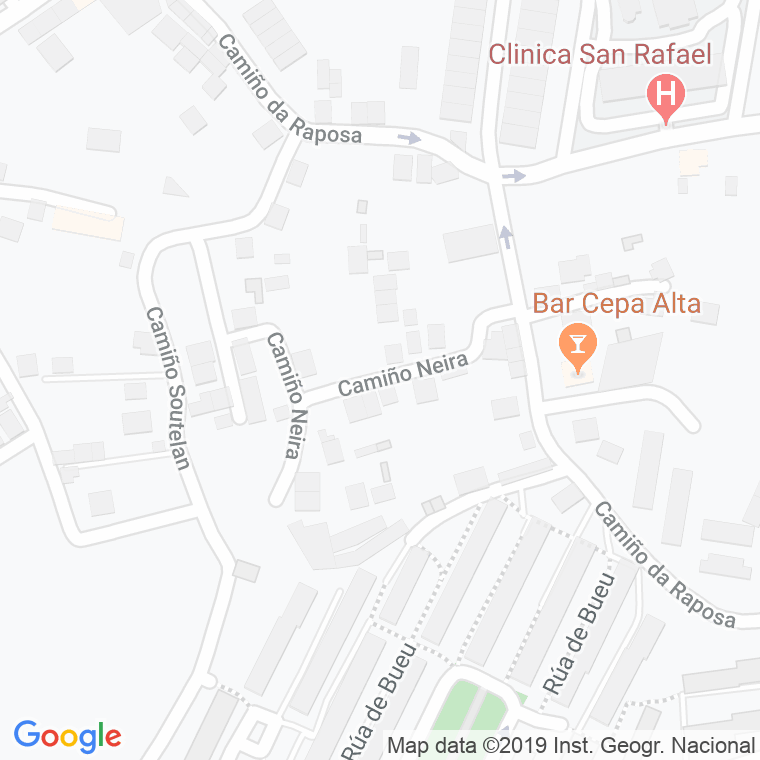 Código Postal calle Neira, De, lugar en Vigo