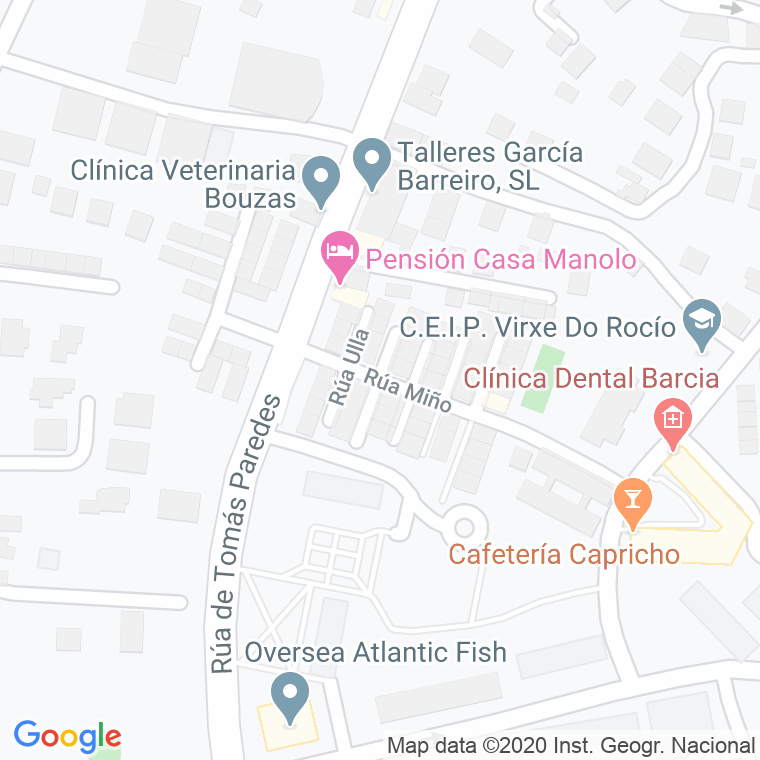 Código Postal calle Umia en Vigo