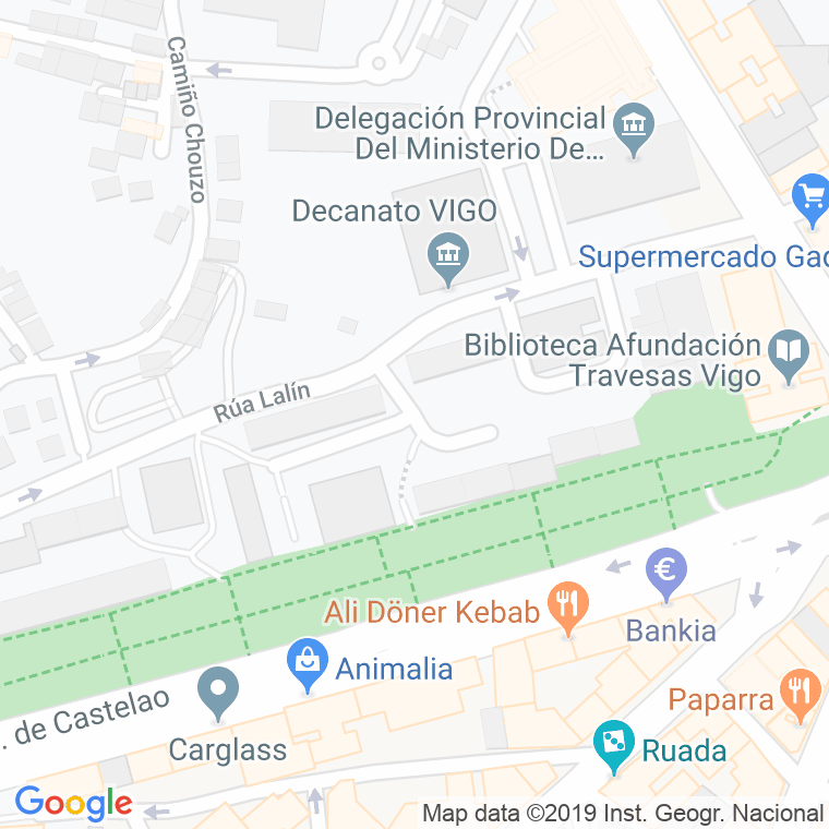 Código Postal calle Silleda en Vigo