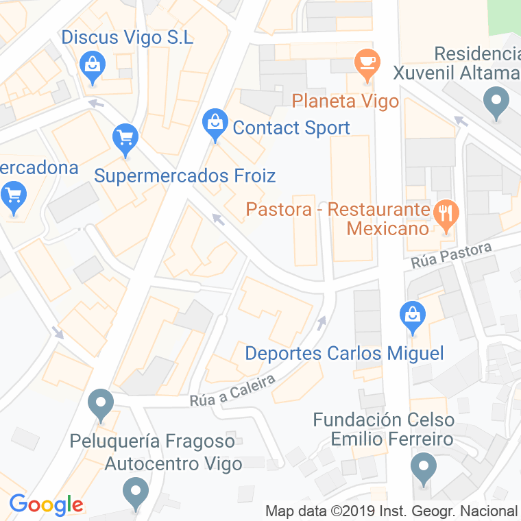 Código Postal calle Eugenio Arbones en Vigo