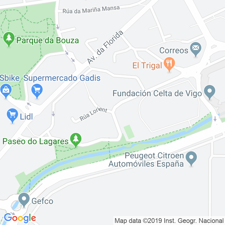 Código Postal calle Pablo Iglesias en Vigo