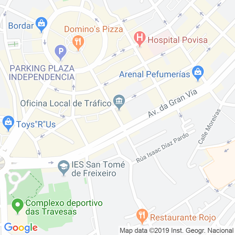 Código Postal calle Regueiro en Vigo