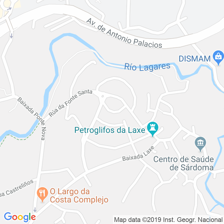 Código Postal calle Finca Dos Aires, camiño (Impares Del 1 Al 13)  (Pares Del 2 Al 4) en Vigo