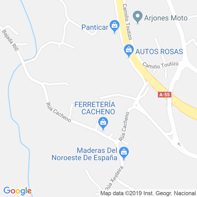 Código Postal calle Castiñeira-bembribe en Vigo