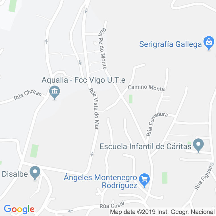 Código Postal calle Lavadeiro en Vigo