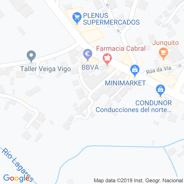 Código Postal calle Riveiro en Vigo