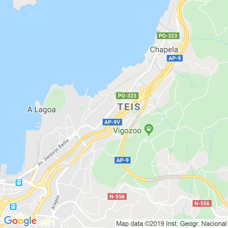 Código Postal calle Galicia, avenida (Impares Del 59 Al Final)  (Pares Del 60 Al Final) en Vigo