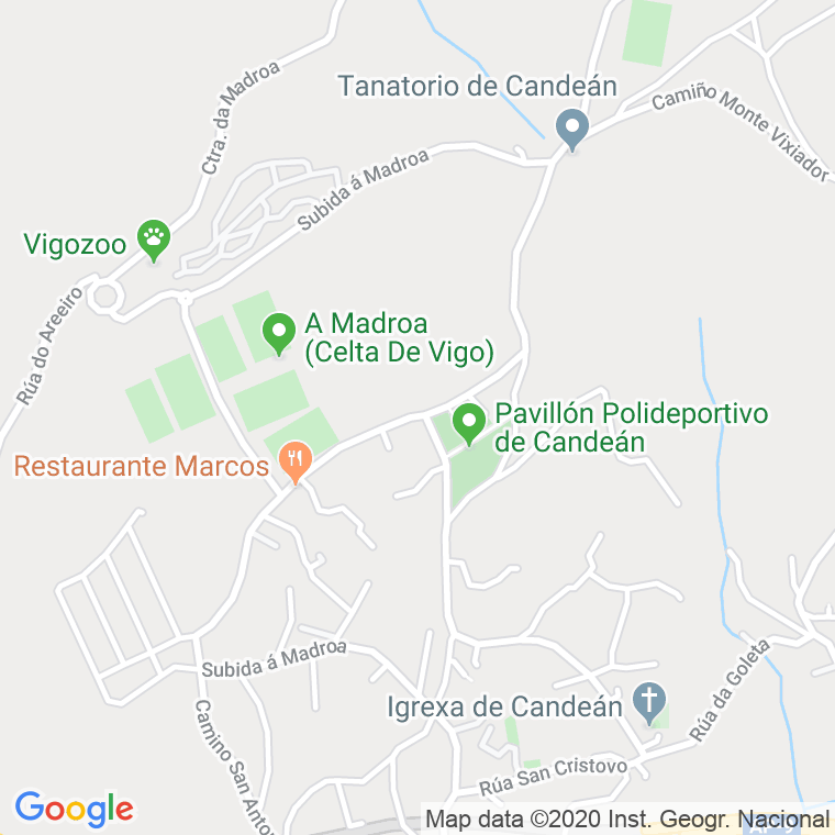 Código Postal calle Devesa, A (Valadares), lugar en Vigo