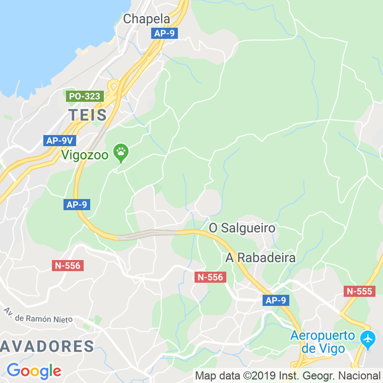 Código Postal calle Gomersindo (Candean), lugar en Vigo