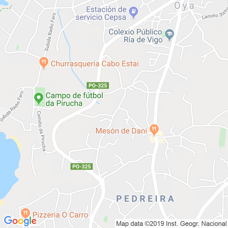 Código Postal de Verdella, A (Oia) en Pontevedra