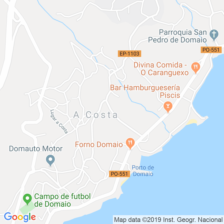 Código Postal de Palmas (Domaio) en Pontevedra