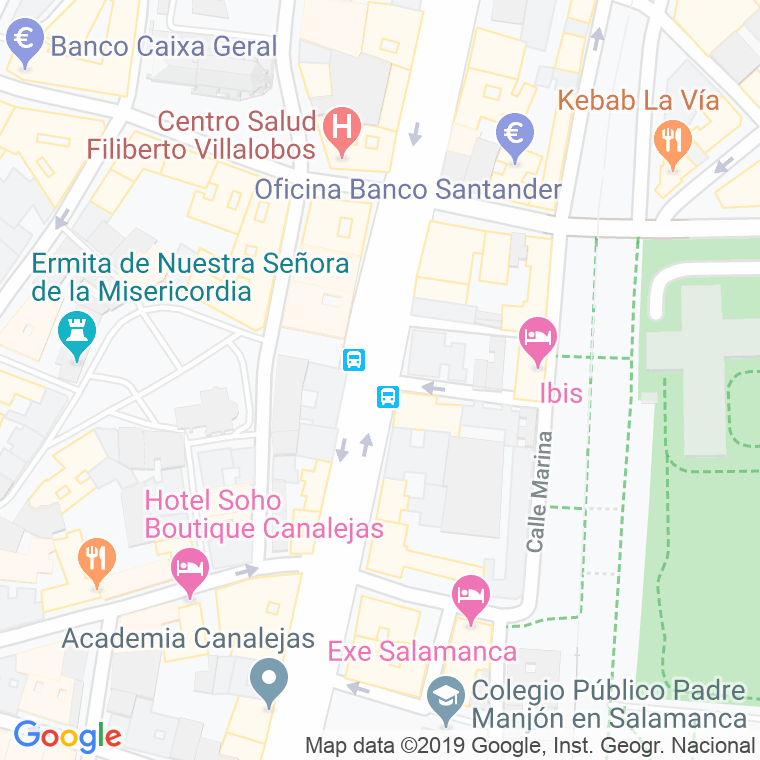 Código Postal calle Otumba en Salamanca