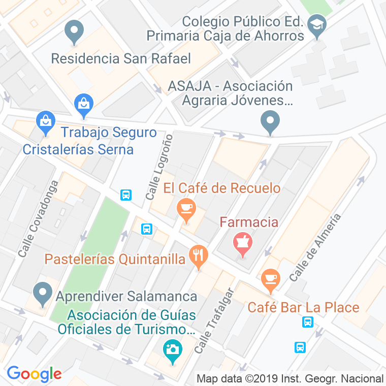Código Postal calle Batalla Del Salado en Salamanca