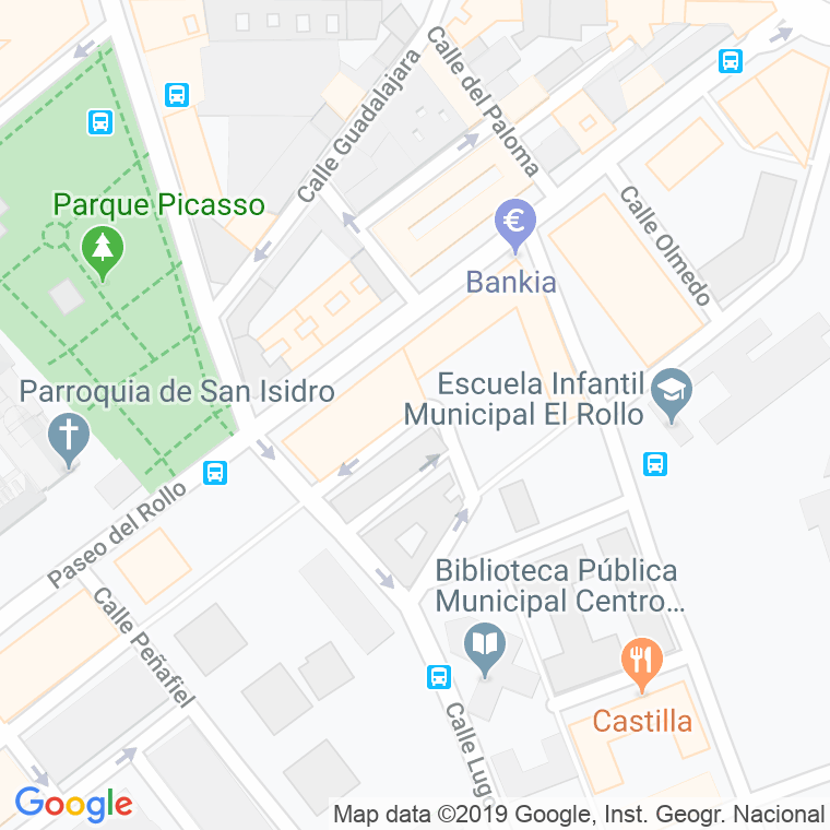 Código Postal calle Fuengirola en Salamanca