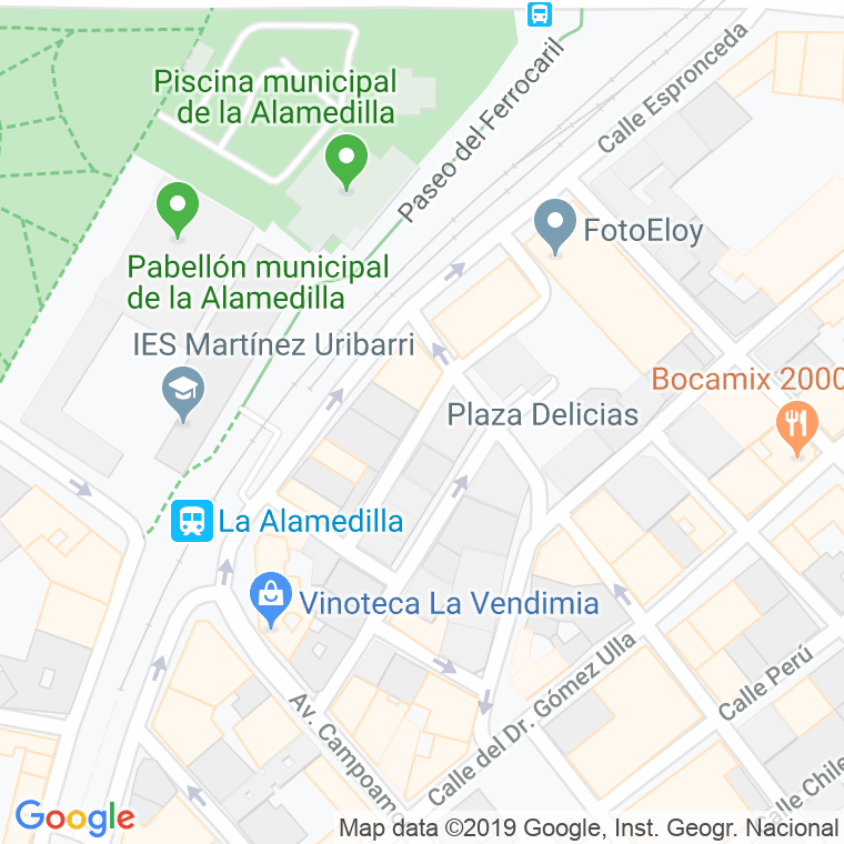 Código Postal calle Gardenia en Salamanca