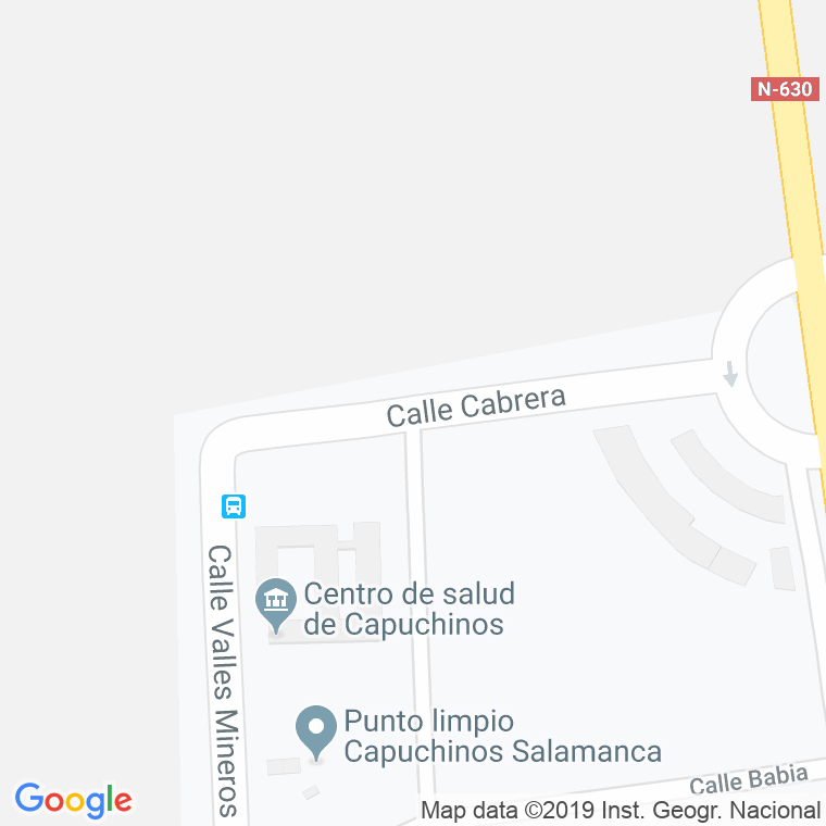 Código Postal calle Cabrera, La en Salamanca
