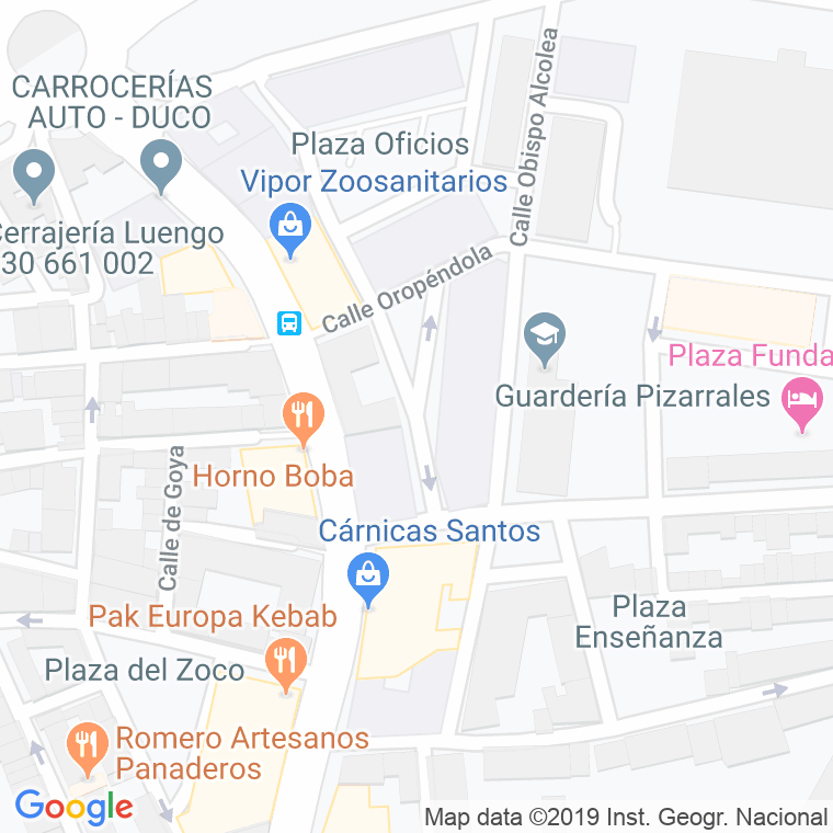 Código Postal calle Carteros en Salamanca