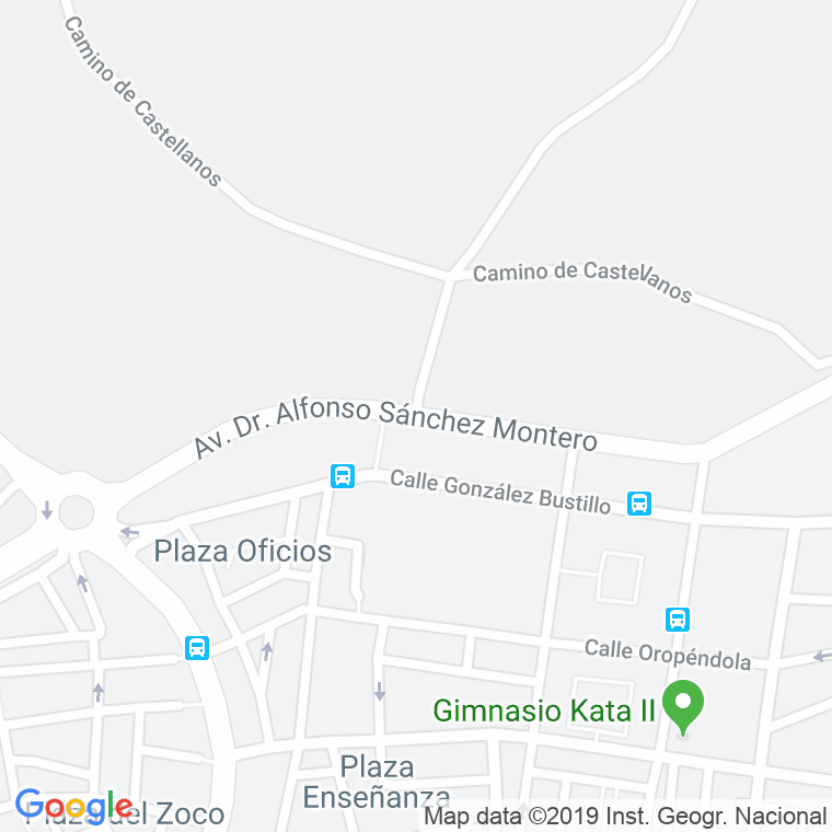 Código Postal calle Doctor Alfonso Sanchez Montero, Del, avenida en Salamanca