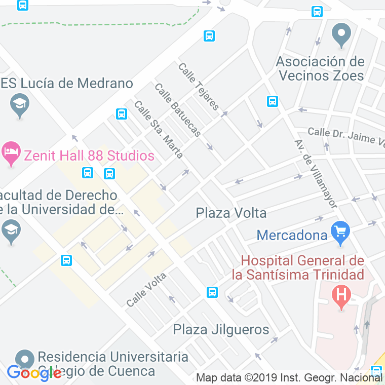 Código Postal calle Arapiles en Salamanca