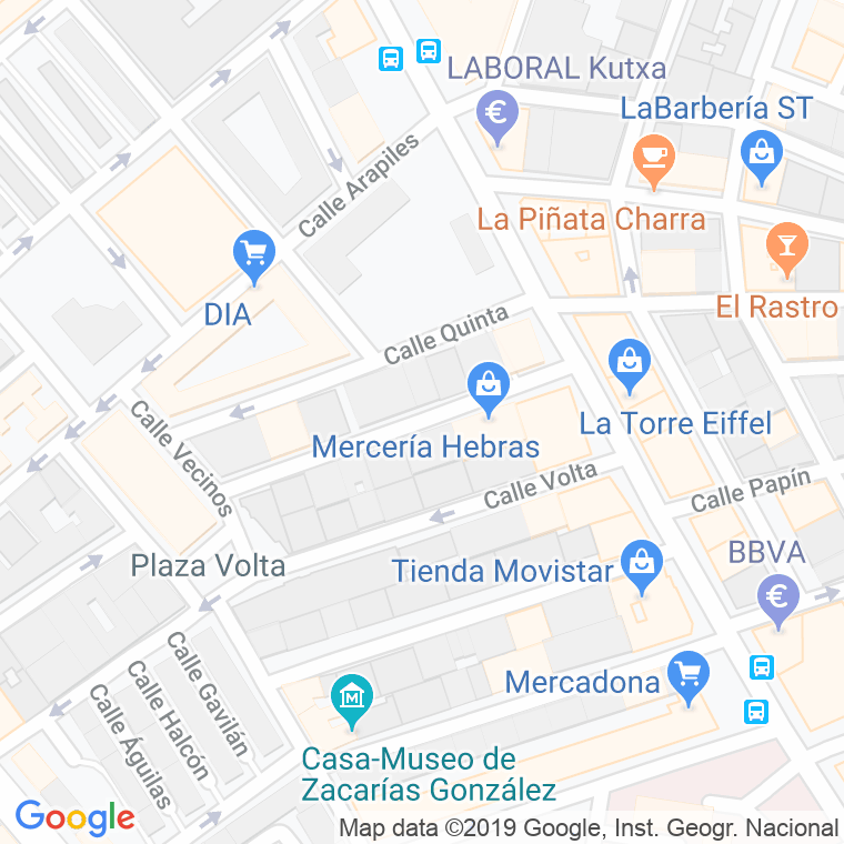 Código Postal calle Cuarta en Salamanca