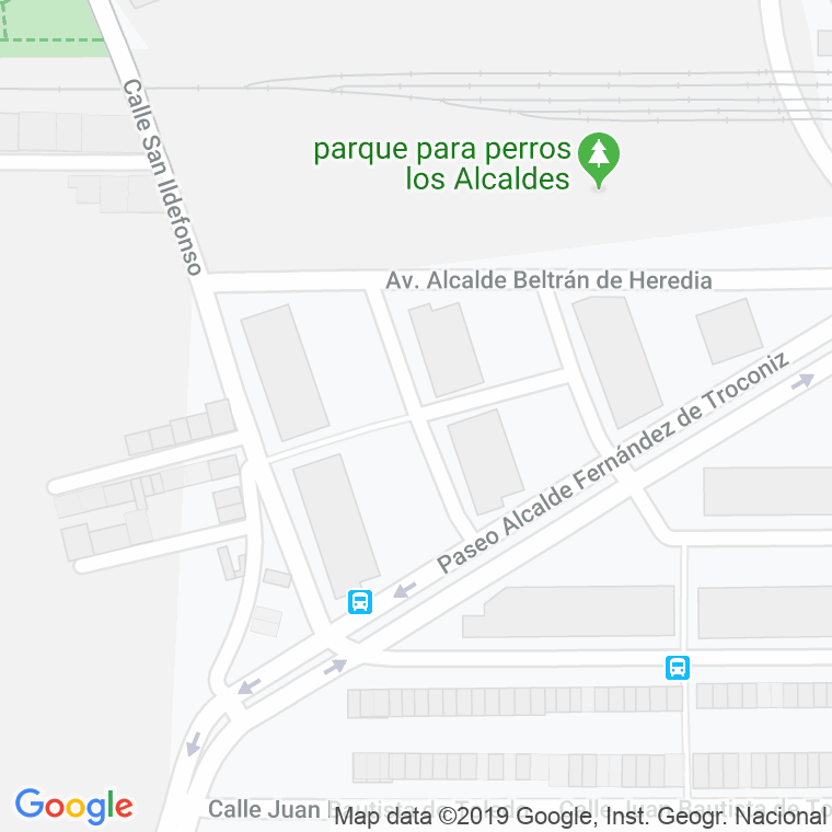 Código Postal calle Alcalde Olivera Garcia en Salamanca