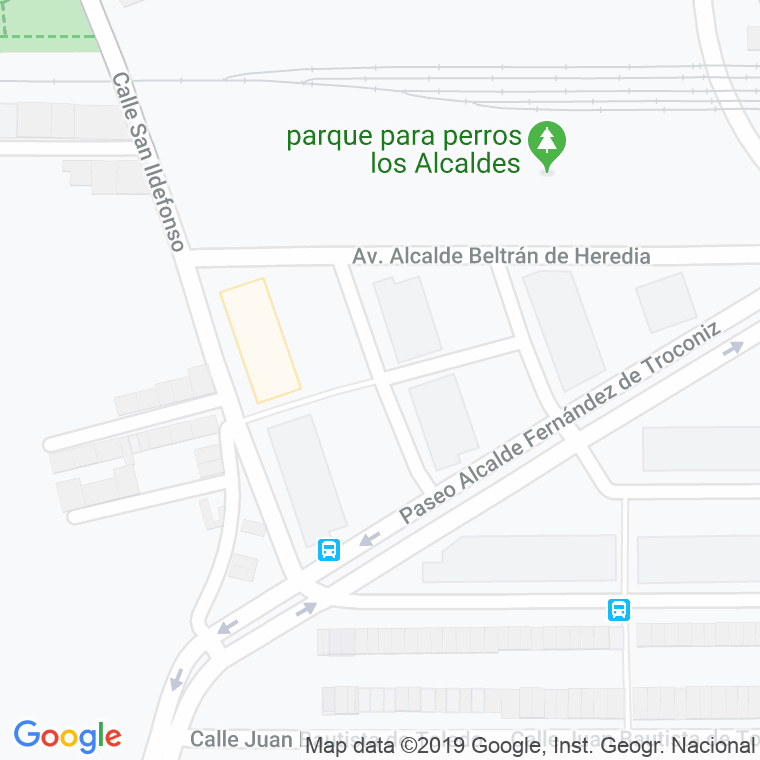 Código Postal calle Alcalde Primitivo Santa Cecilia en Salamanca