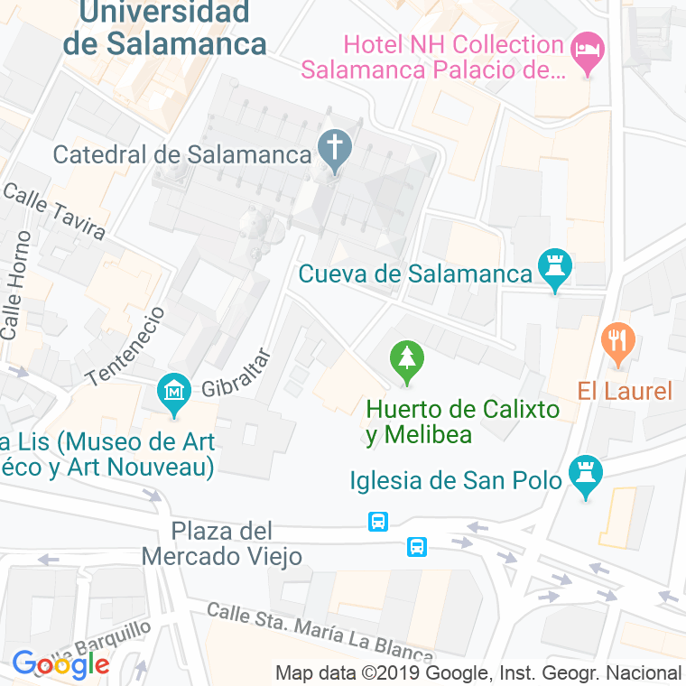 Código Postal calle Arcediano en Salamanca