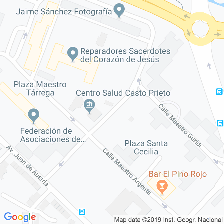 Código Postal calle Bartolome Escobedo en Salamanca