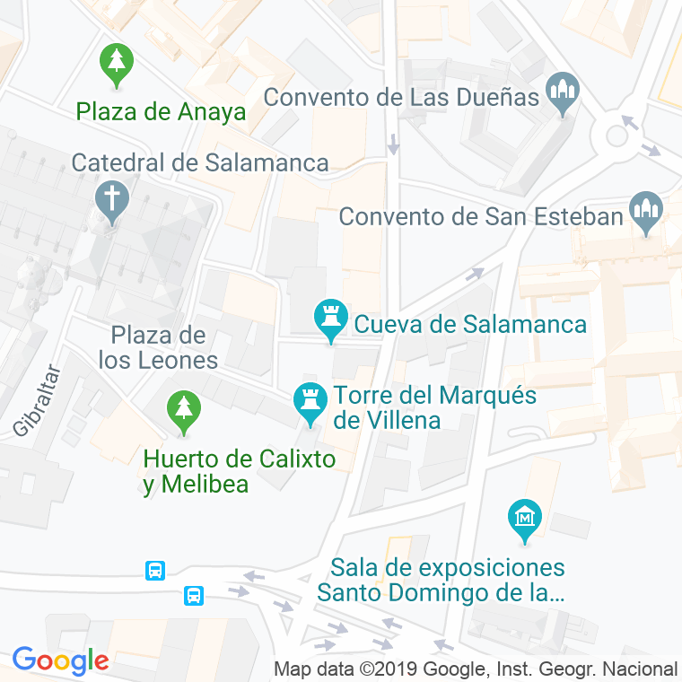 Código Postal calle Carvajal, De, cuesta en Salamanca