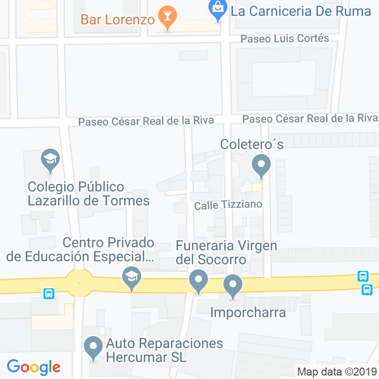 Código Postal calle Chacineros en Salamanca