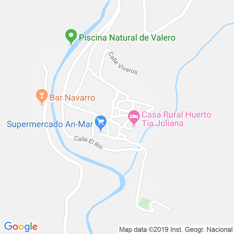 Código Postal de Valero De La Sierra en Salamanca
