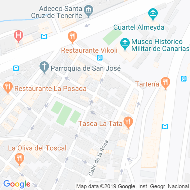 Código Postal calle Saludo, El en Santa Cruz de Tenerife