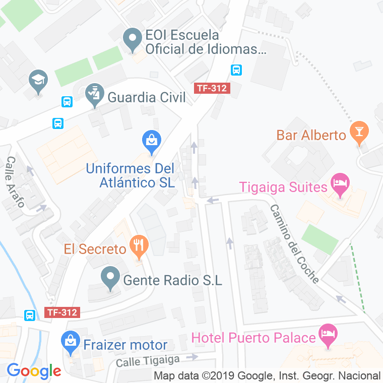 Código Postal calle Antonio Gonzalez Suarez en Santa Cruz de Tenerife