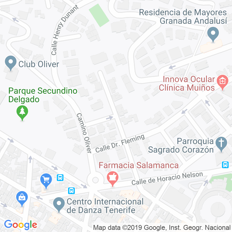 Código Postal calle Doctor Pasteur en Santa Cruz de Tenerife