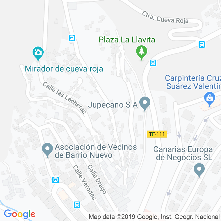 Código Postal calle Loma, La en Santa Cruz de Tenerife