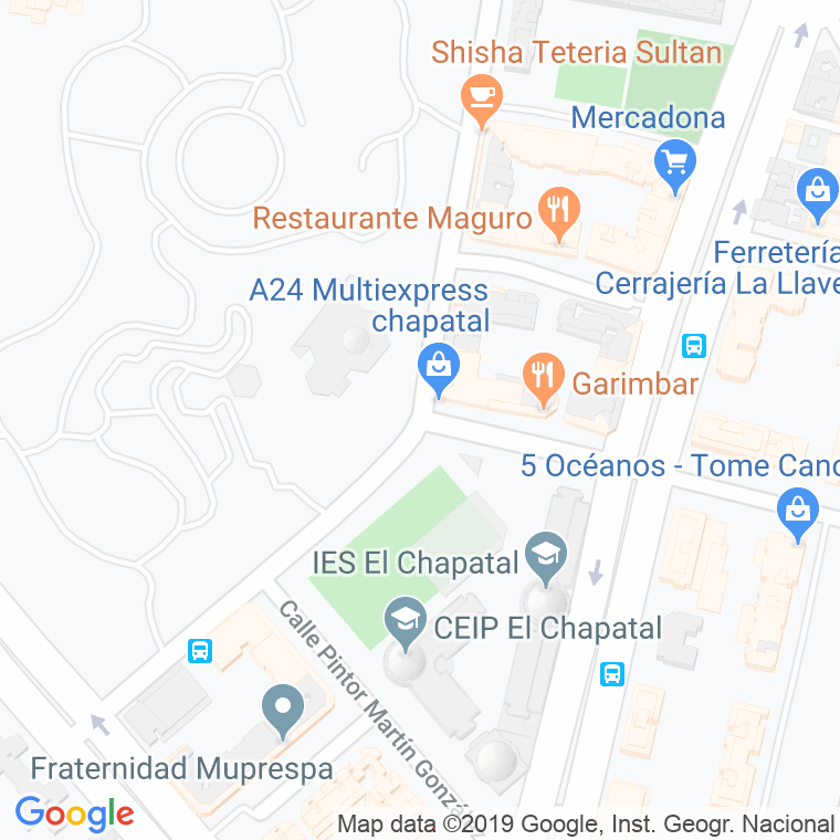 Código Postal calle Unamuno en Santa Cruz de Tenerife