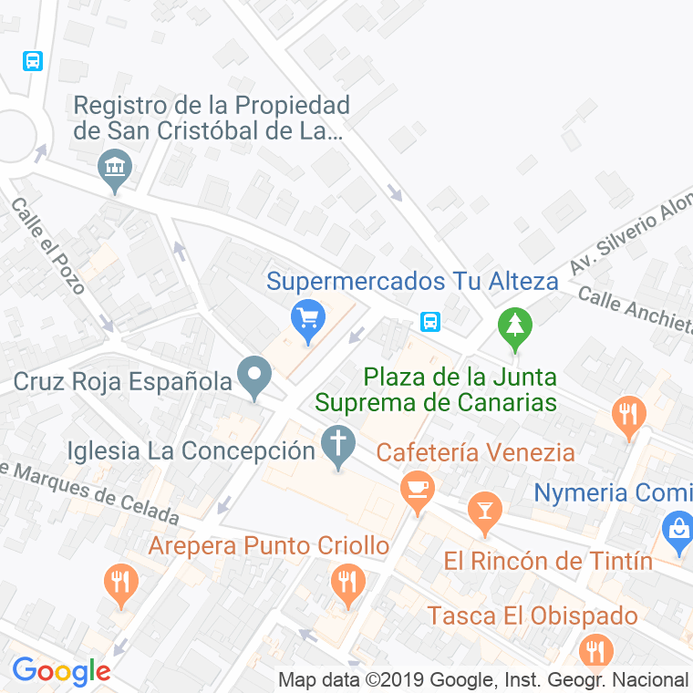 Código Postal calle Bolos en Laguna,La