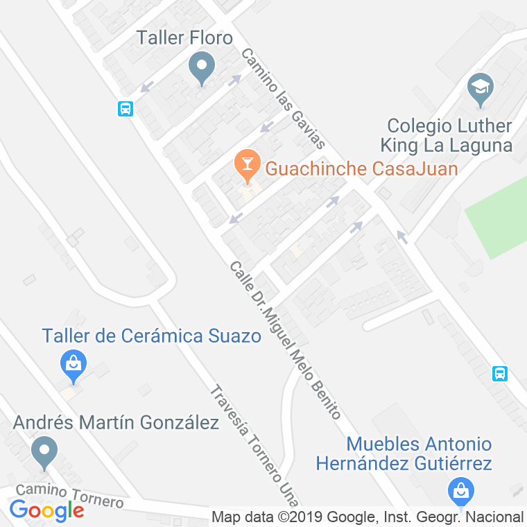 Código Postal calle Pedro Gonzalez (Gavias) en Laguna,La