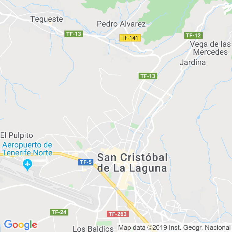 Código Postal calle Cañas, Las, urbanizacion en Laguna,La