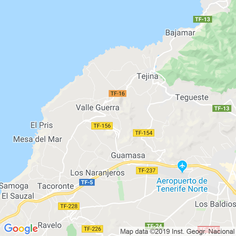 Código Postal de Pulpito, El en Santa Cruz de Tenerife