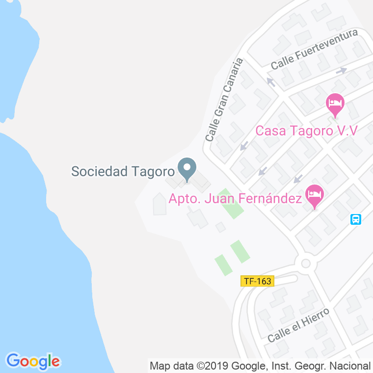 Código Postal de Tagoro Bajo en Santa Cruz de Tenerife